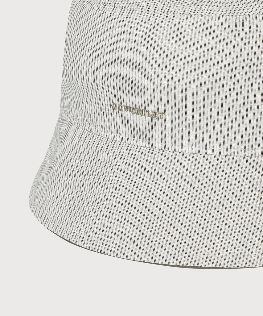 COVERNAT WOMAN Clover Heart Stripe Bucket Hat Stripe