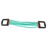 Five Rubber Chest Expander Strong Resistance Cable for Gym Fitness Sports Training Green