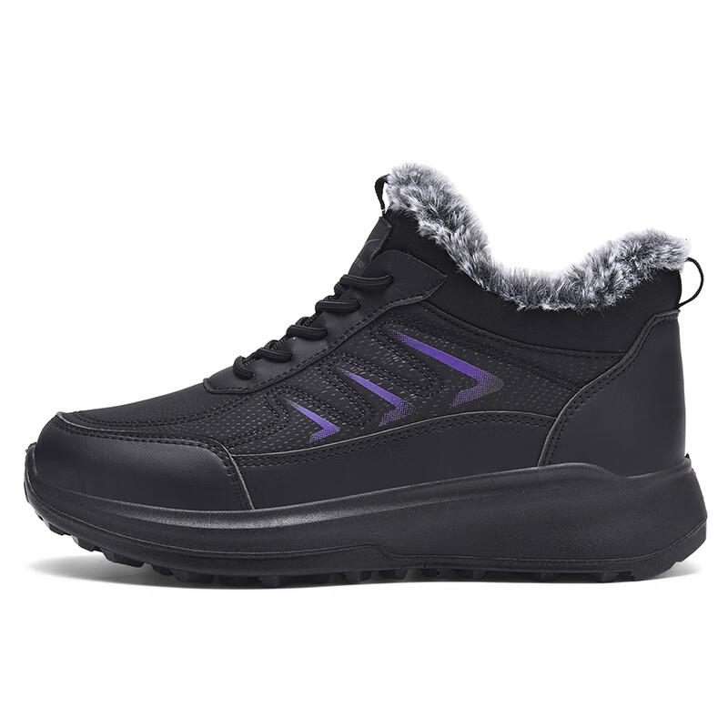 Double Star Batte Women s Winter Thermal High-Top Casual Shoes 39