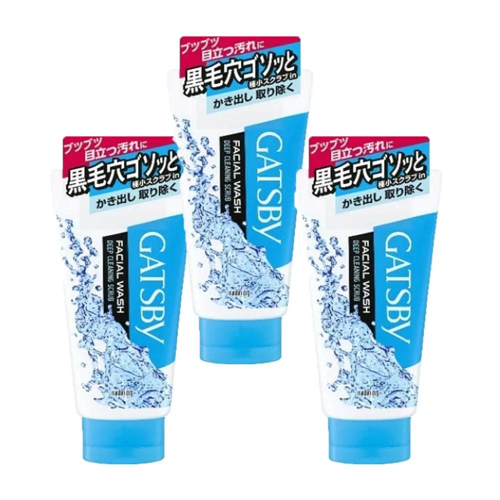 

Gatsby Facial Wash Deep Cleaning Scrub X3