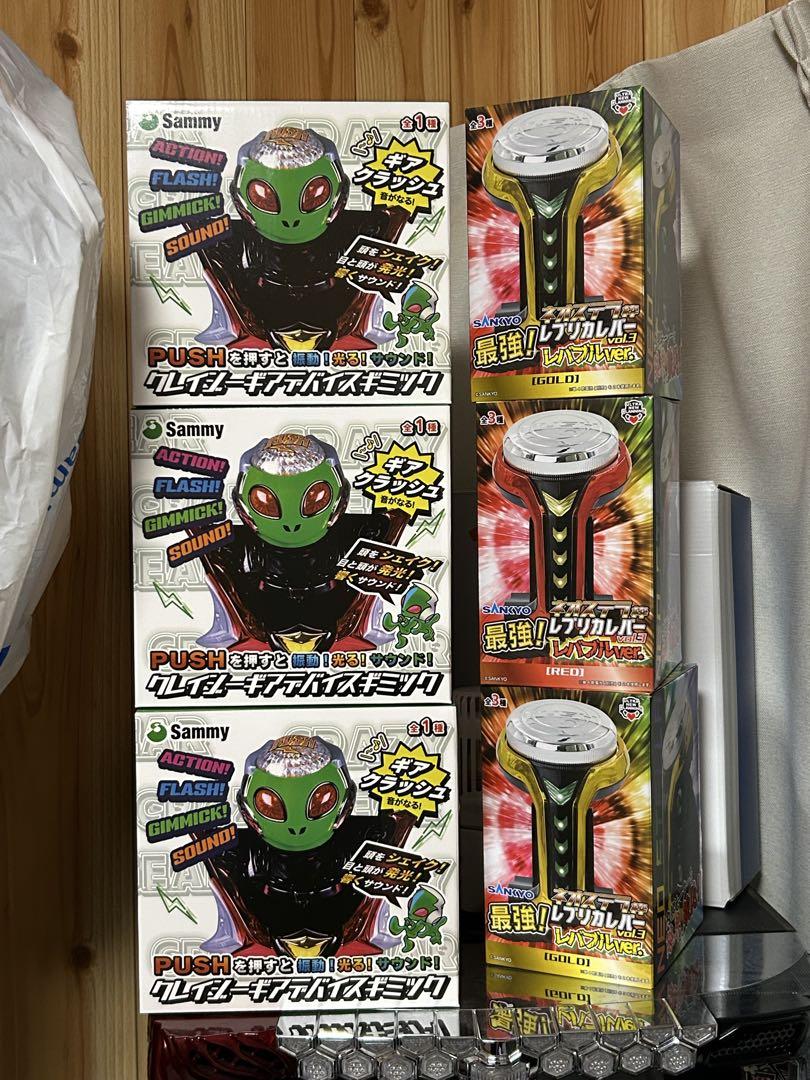 

[USED] Sammy SANKYO Crazy Gear Device Gimmick Replica Lever 6-Piece Set