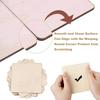 12-30cm Natural Wood Square Slice, Unfinished Wooden Squares Cutouts for DIY Craft, Engraving and Carving, Painting, Door Hanger