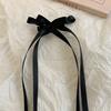 One Piece Sweet Bow Ribbon Hair Clip Rhinestone Headdress Tassels Hairpin Hair Accessories Hair Clip Women