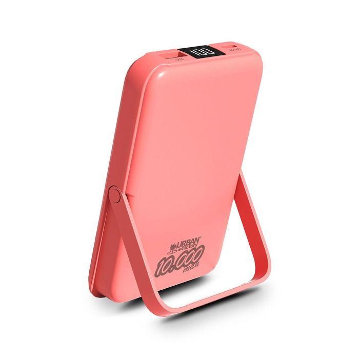 Powerbank Urban Factory POWERBANK MAGNETYCZNY 10.000MAH KORALOWY