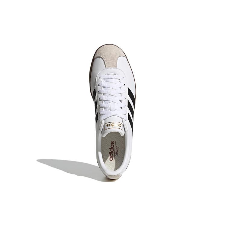 Adidas VL Court 2.0 'White Black Gum' (Unisex) Footwear White / Core Black / Gum German Army Trainers ID6015