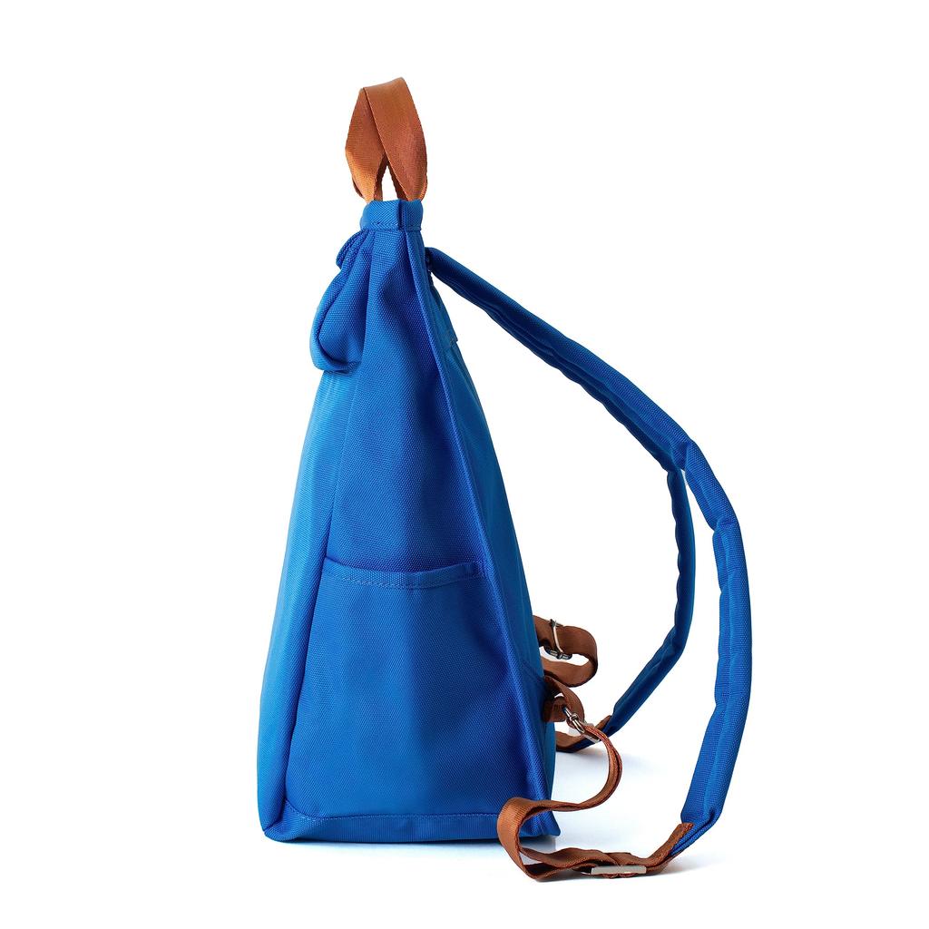 Heart Made Factory FY-0950 Tote Backpack, Unisex, A4 Size, Cordura Poly, Lisse Style Series (Blue)