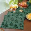 Plush Embroidered Christmas Table Cover Rectangular Dining Tablecloth  Restaurant