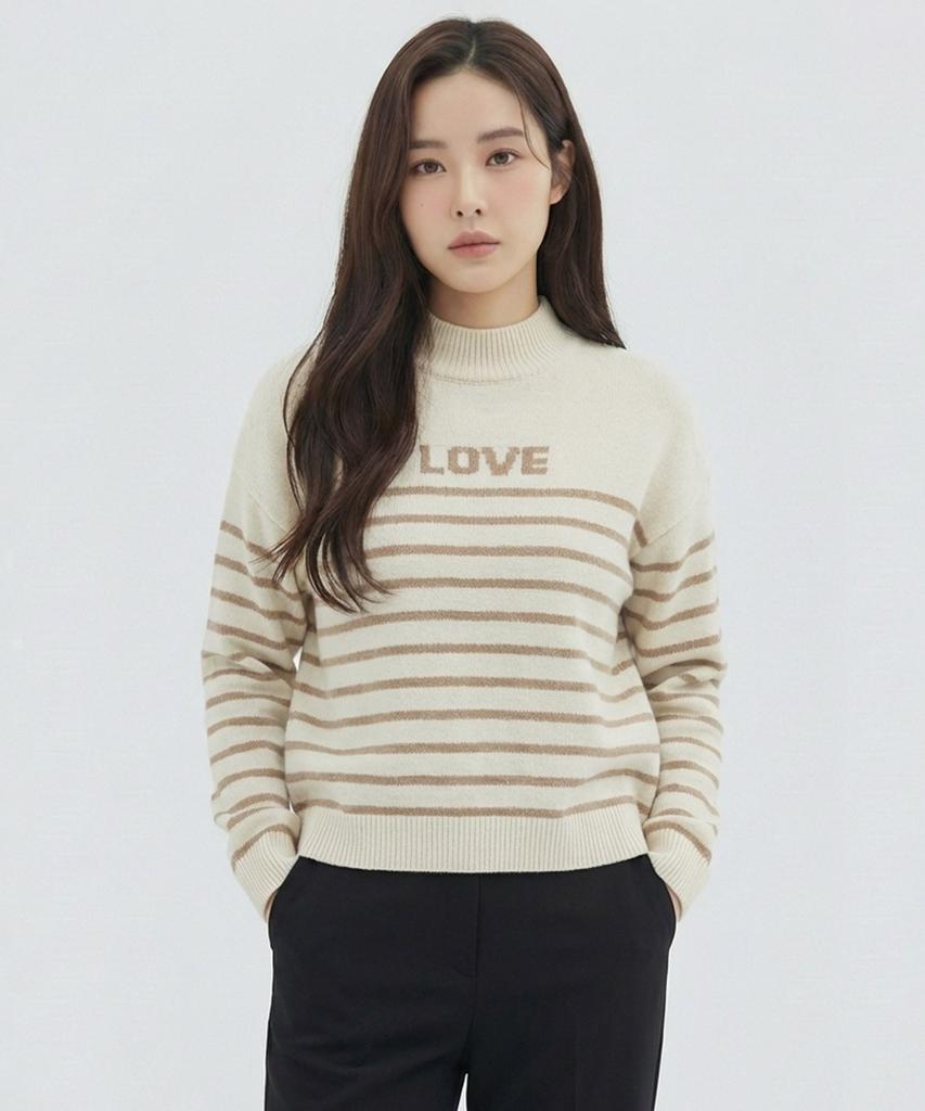 VANAKE Love St Pattern Knit_Vb32Ktq316Z