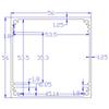 Aluminium Tool 100*56*56mm Circuit Board Shell Enclosure Case Electronic Project Box Power Case
