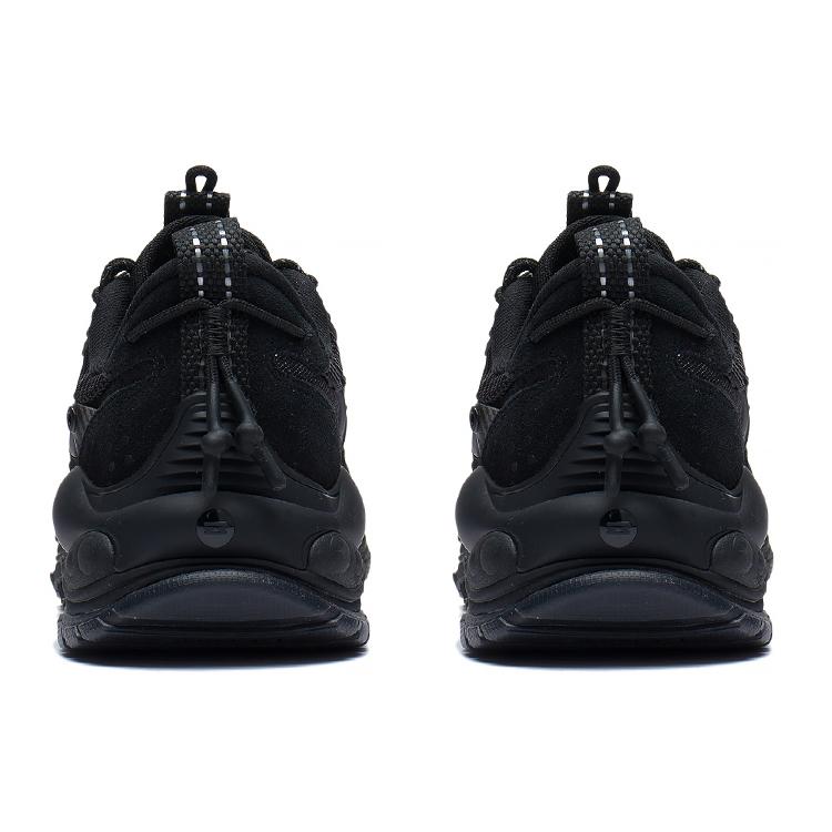 New LiNing CF Star Track Cushioning Rebound Low Top Sports Casual Shoes Women's Black AGLS160-4