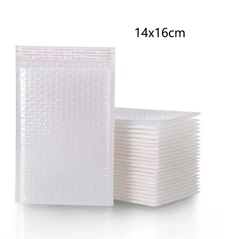 100Pcs Thickened Composite Pearlescent Film Bubble Bag Express Envelope Bag Self-adhesive Bag for Packaging Shockproof