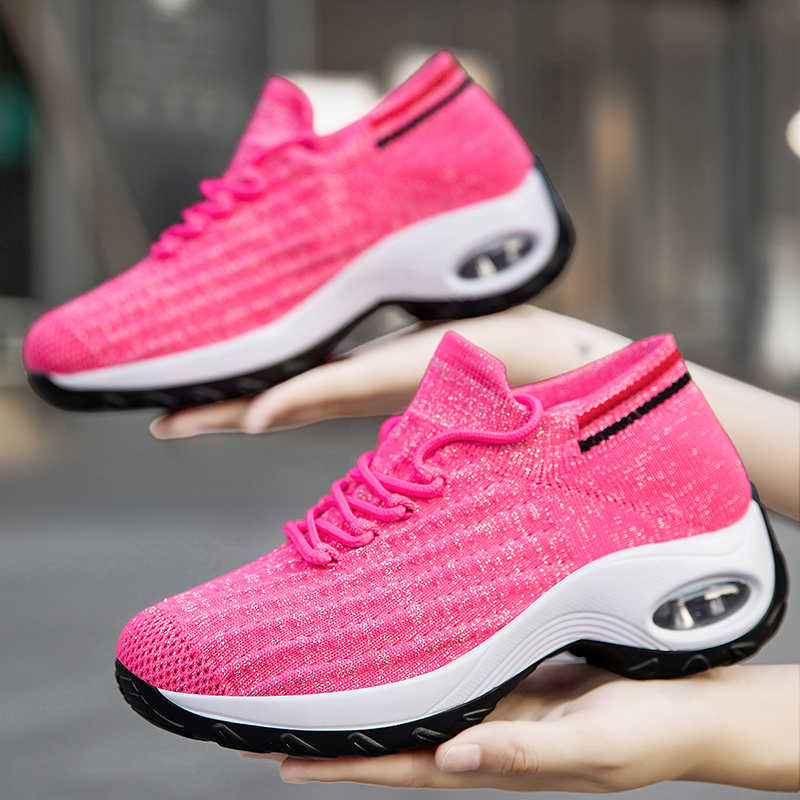 Fashion Winter High Sole Hiking Boots For Women Mining Top Sale Life Sneakers Hiking Shoes Woman Sports Global Brands College Luxe
