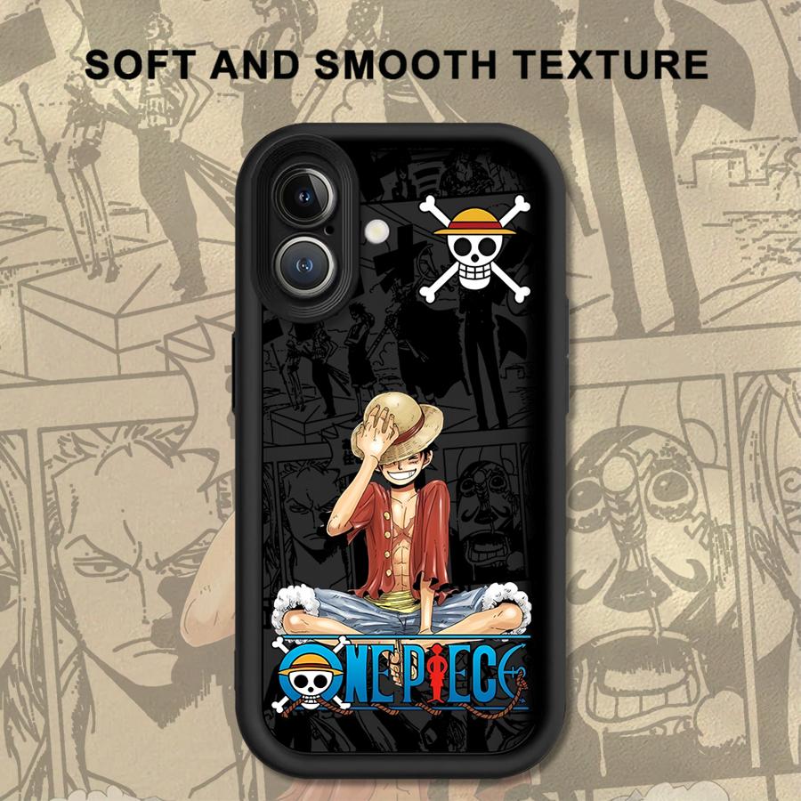 Case for iPhone Air 13 11 17 Pro Max 12 Pro 16 15 Plus 14 Phone Cover Ones P-Pieces Luffys Zoros