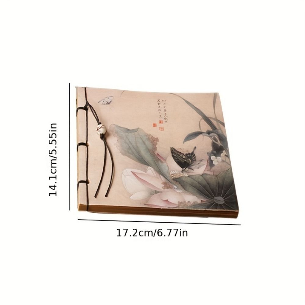 Balíček střapec Line Ancient Style Sketchbook Starožitné poznámky ke skicování Skicovací zápisník