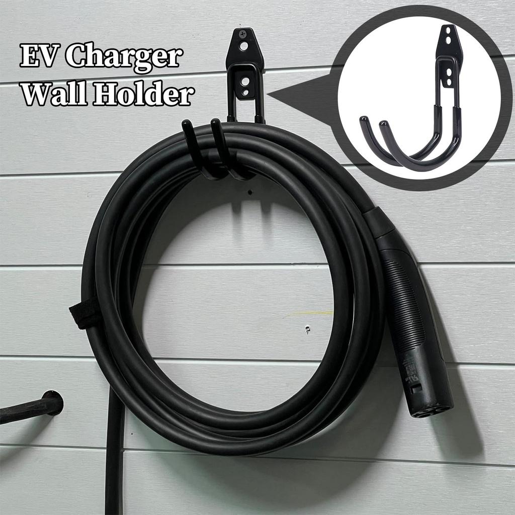 EV-Ladegerät Halter J-Typ EV-Ladegerät Holster Verlängerungs-Organizer für Garage LKW Parkplatz Fahrzeugmanagement Automobil Wand Tür