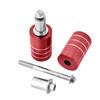 Motorcycle Frame Slider Falling Crash  or Engine   Accessories Red