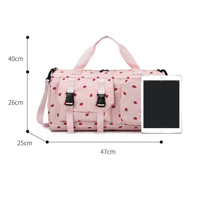 Damen Reisehandtasche Umhängetasche Damen Kurzstrecken Gepäcktasche Fitness Umhängetasche