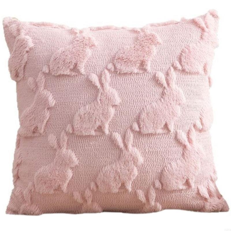 45x45cm Easters Rabbit Pillow Cover Bunnys Printed Pillow Case Party Decorations