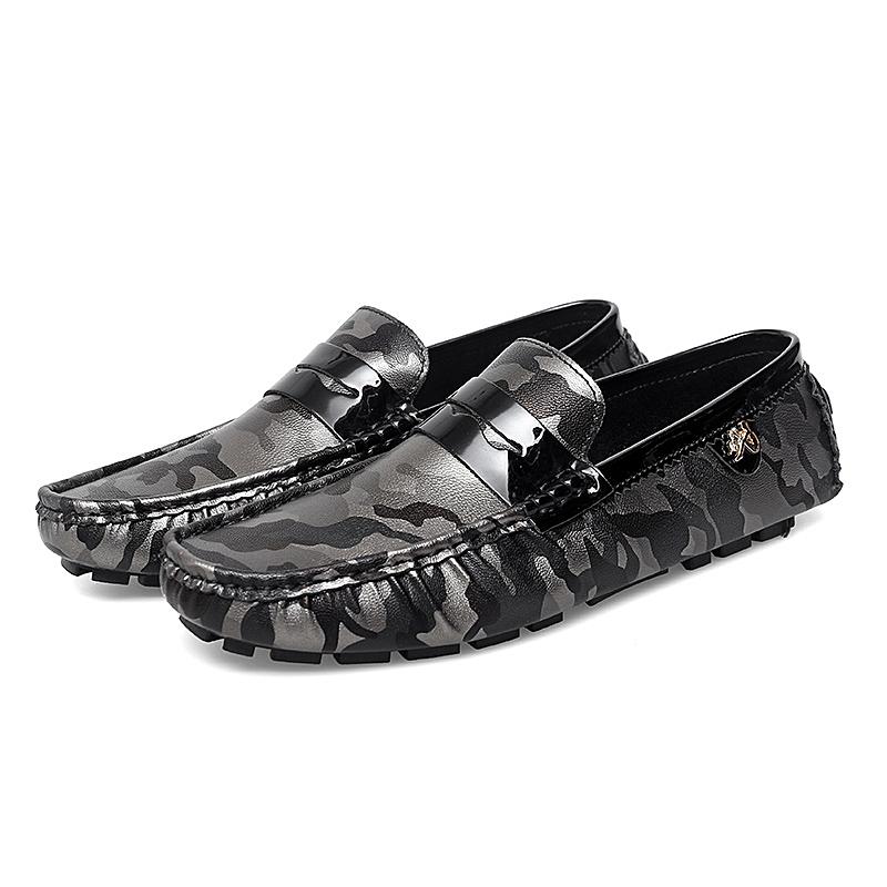 Dámské Pohodlné Baleríny Ležérní Nazouváky Pánské Mokasíny Loafers Řidičské Boty Unisex Větší Velikost Kamufláž Zlaté Stříbrné Boty