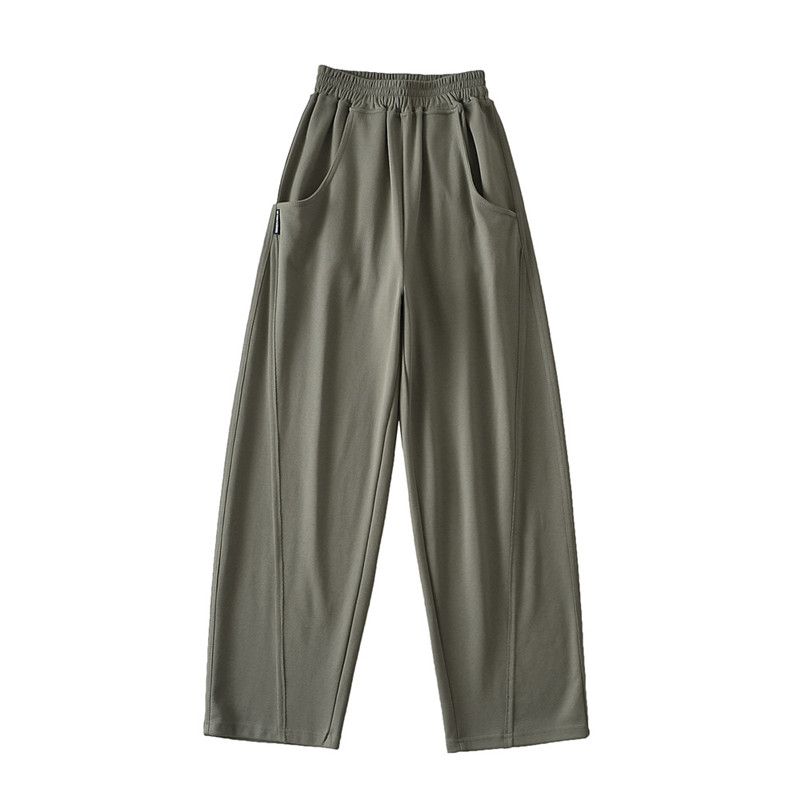 

Подростковые летние карманные банановые повседневные спортивные штаны 5 цветов Green M