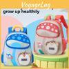 Cartoon Kids Mushroom School Backpack With Lightweight Nylon For Preschool Boys And Girls