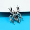 Cindy Xiang Kadınlar İçin Büyük Yapay Elmas Örümcek Broşlar Böcek İğnesi Vintage Palto Kazak Takı Yüksek Kalite 2 Renk Mevcuttur