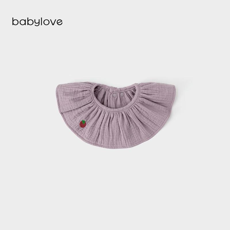 Babylove Ruffle Collar Cotton Gauze Bib One Size