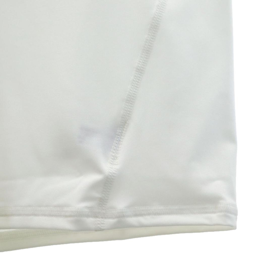 Unused UNDER ARMOUR Short Sleeve Training Wear 2XL White Biggs Men's Used