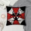 Game R-Resident E-Evil U-Umbrella Pillow Case Square Double-Sided Printing Short Plush Sofa Cushion Cover Bedroom Bedside Pillow