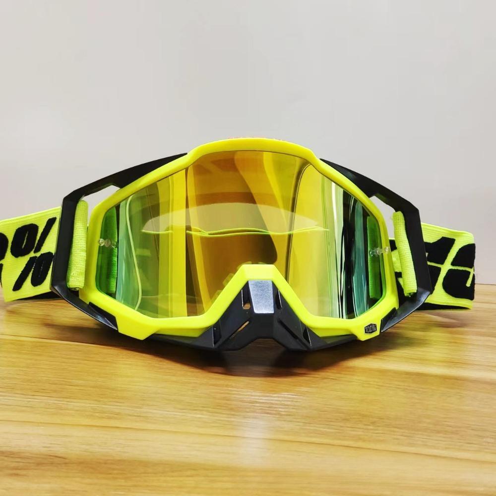 Outdoor Riding Goggles Motorcycle Off-road Dust-proof Glasses Color-changing Sports Windproof Ski Goggles