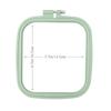 Square Embroidery Hoops Cross Stitch Hoop and ABS Plastic Embroidery Hoops for Sewing Needlework Cross Stitch Embroidery Project