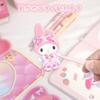 AAGWW Dress-Up Stickers, Puffy and Squishy, 2 Sheets, Double-Layer, Cute, Wide Variety of Patterns, Foam Cotton, Multi-Deco, Diary, Smartphone,