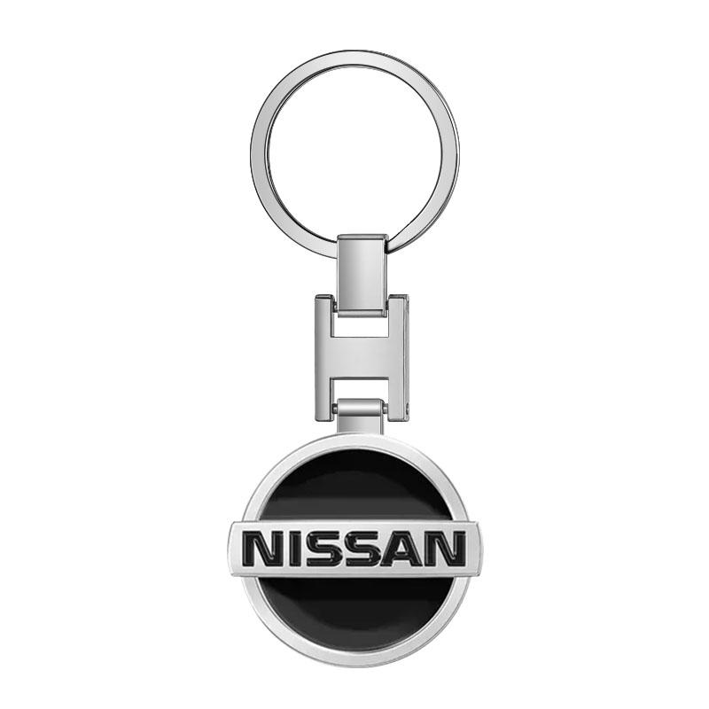 1 Peça Emblema LOGO Chaveiro Argola de Chave Acessórios Para Nissan Nismo Qashqai j11 Juke GTR X-Trail Patrol Micra Navara Tiida