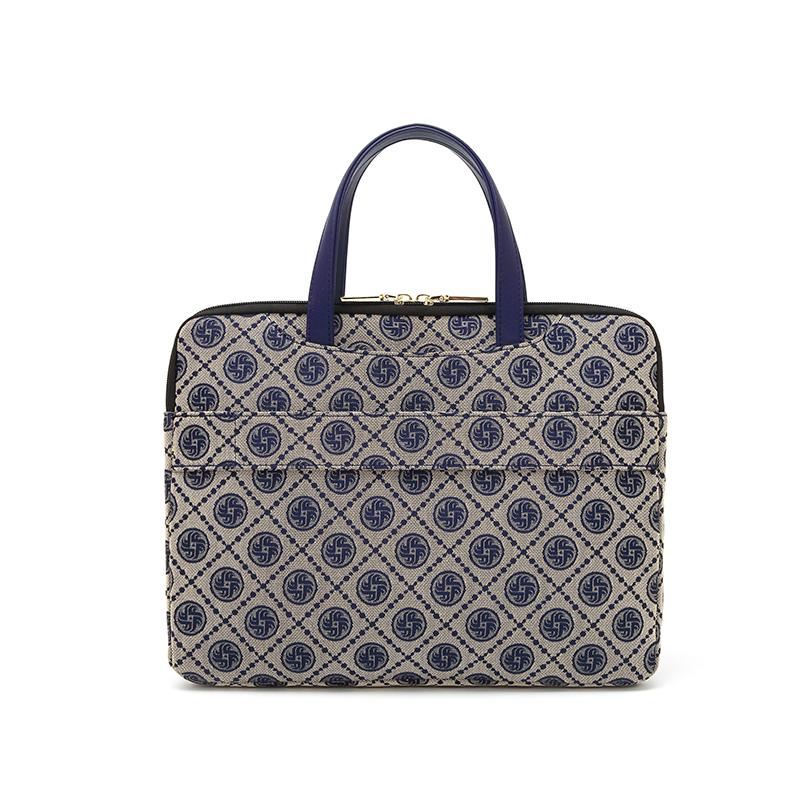 Business-Laptoptasche mit großer Kapazität, einfache Aktentasche, neutrale Tasche