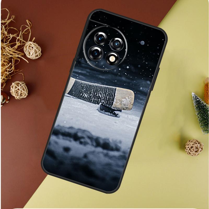 Ice Hockey Sport For OnePlus 13 12 11 12R 13R 9 10 Pro 8T 9RT 10T 10R Nord 4 CE 2 3 Lite N20 N30 Phone Case