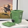 Kreativní keramický 3D hrnek ve tvaru recyklačního koše, modelování odpadkového koše, osobnostní vtipné keramické hrnky
