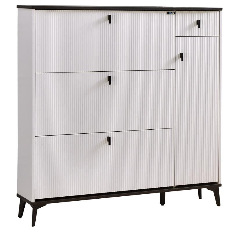 Home Slim Tipping Shoe Cabinet Entrance Ultra-thin Large-capacity Bench Storage Shelf Minimalist Shoe Rack Organizer Furniture