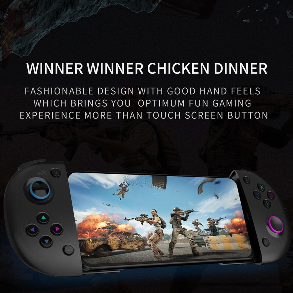 N1 Mobiler Spielcontroller für Android-Handys mit Typ-C-Anschluss Cloud-Gaming-fähig Typ-C-Durchgangsladung Klickbar