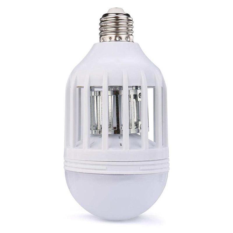 

In 1 2 Light Zapper Led Light Bulb Bug Mosquito Fly Insect Killer Bulb Lamp Home 110V