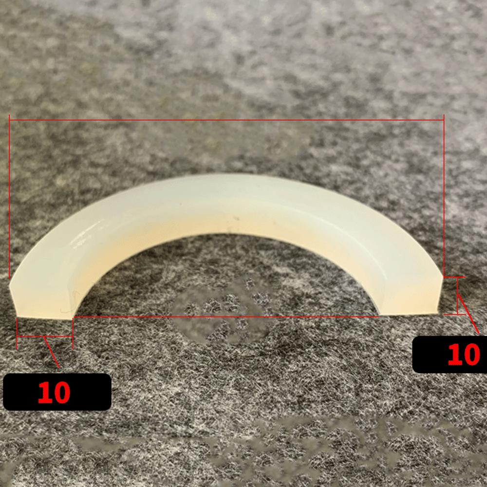 170-1220mm VMQ Silikonkautschuk 10mm Quadratische Dichtung Dichtungsstreifen Für Druck Runde Mannloch-Behälter Runde Mannloch-Tür Sanitär