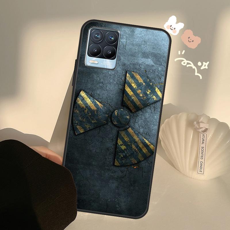 

Nuclear Radiation Emblem Case For Realme C75 C63 C61 C55 C51 C53 C25 C65 C67 C71 11 12 13 14 15 Pro Plus GT6 GT7 Pro Realme C51