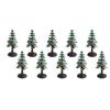 Miniature Christmas Tree High Simulation Artificial Christmas Tree Model Birthday Cake Ornament for