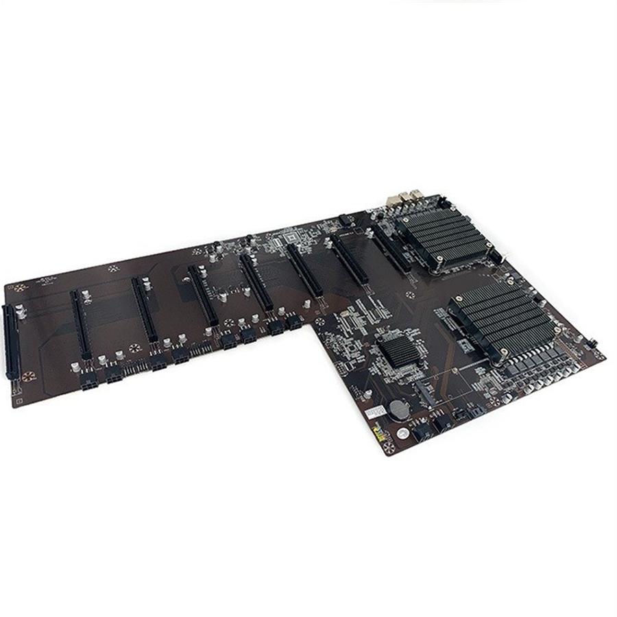 BTC79-3060 Mining Motherboard X79 Chip Dual 8 Card Slots, 65mm Pitch, Support 3060 RX570 Graphics Card LGA 2011CPU