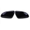 Pair Black For VW GTI Golf MK6 Toura Door Mirror Cover Cap Mirror Casing Housing