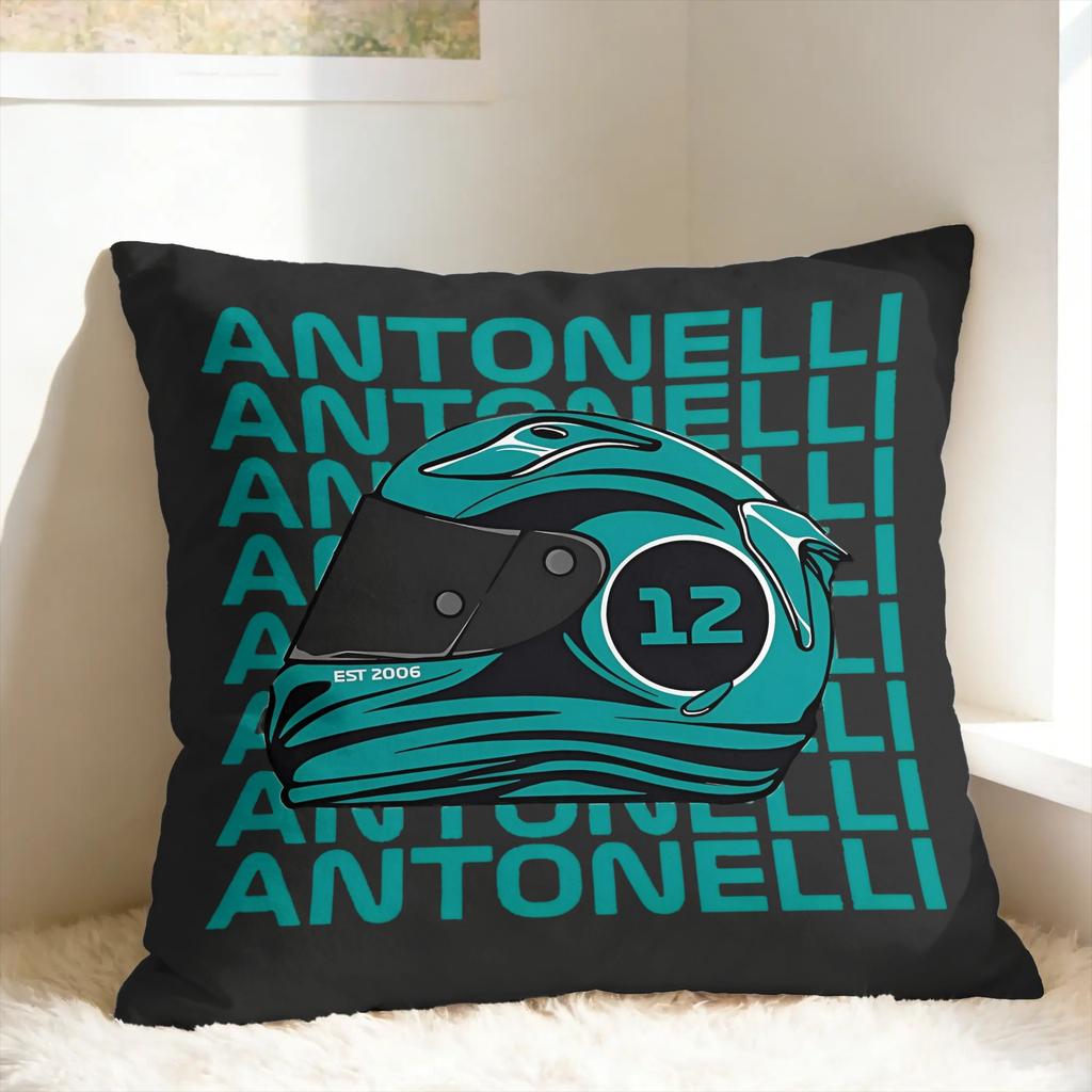 Kimi Antonelli Pillow Case Soft Pillow Cover For Sofa Couch Bed Living Room Kawaii Cushion Cover