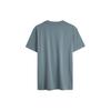Calvin Klein Embroidered Logo Pattern Crew Neck Short Sleeve T-Shirt Men Tops Gray Green J324899-CFQ