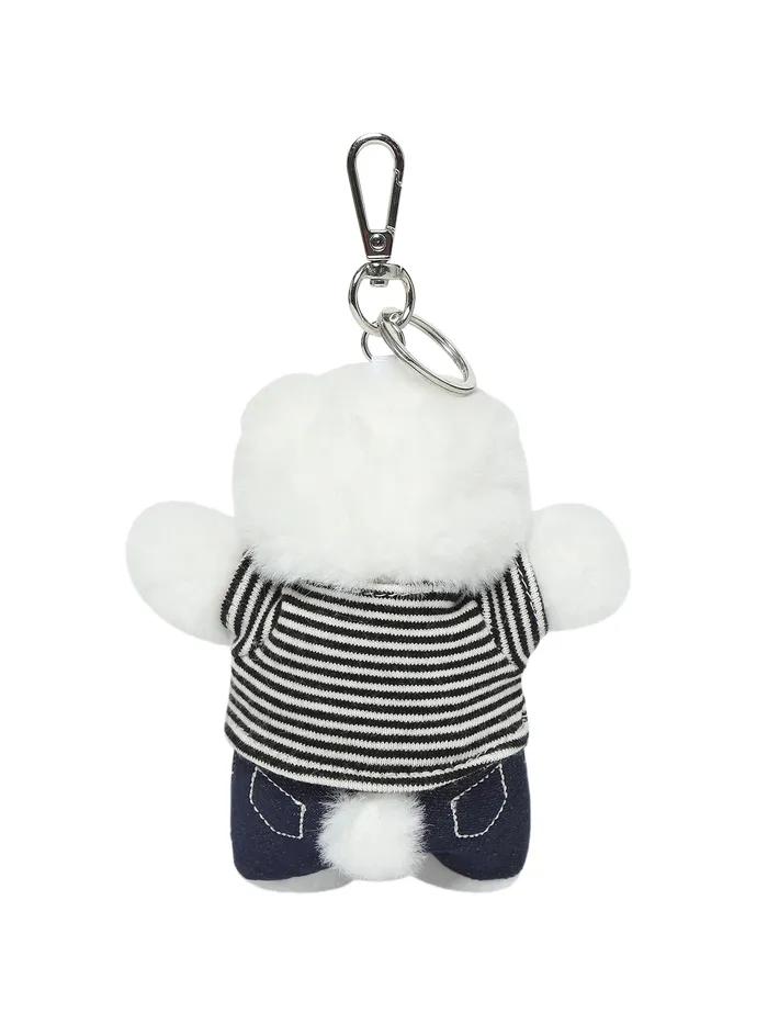 [Signature] Mini Polar Bear Doll Keyring_Black_OUA25902Z1