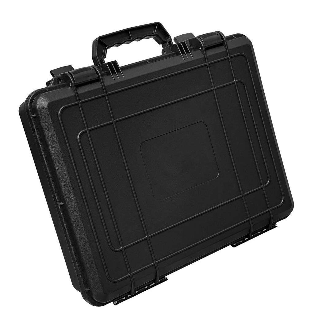 Satellite Case Rain Proof Plastic Shell High Density Foam Interior Satellite Antennae Carrying Case