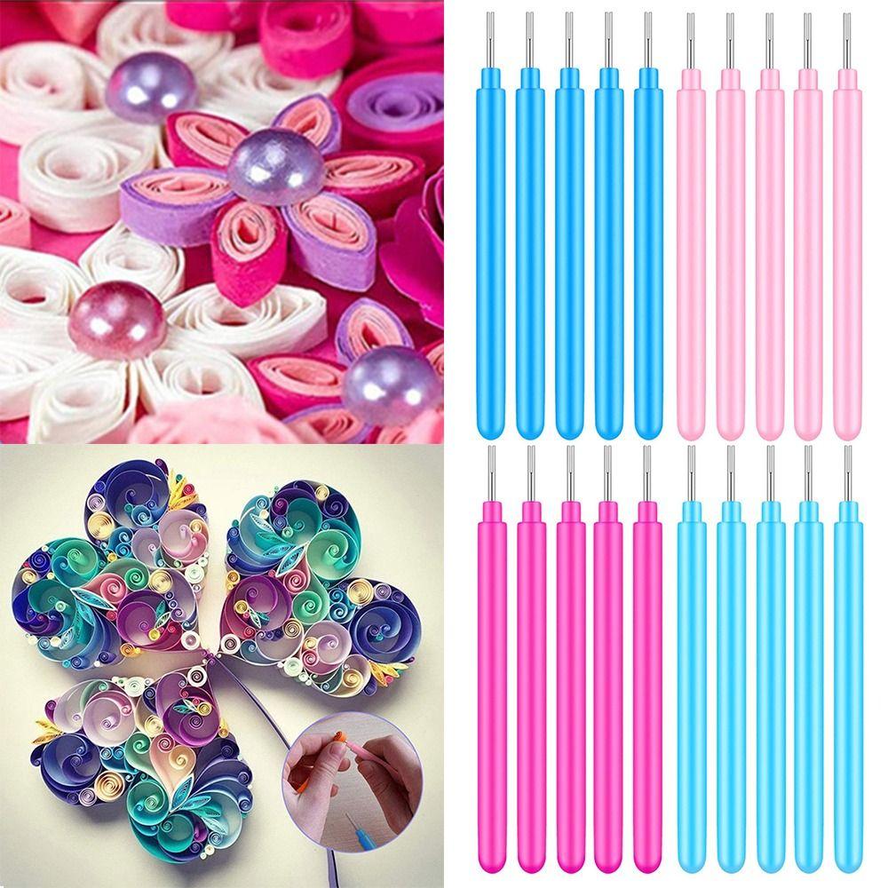 

New Craft Kids Toy DIY Curling Winder Tool Paper Quilling Quilling Pen Origami Plate синій