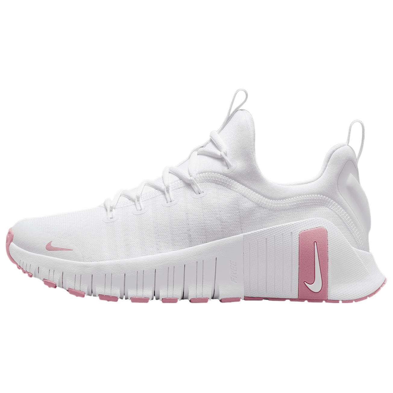 (WMNS) Nike Free Metcon 6 White Elemental Pink Women s FJ7126-106 EU 36